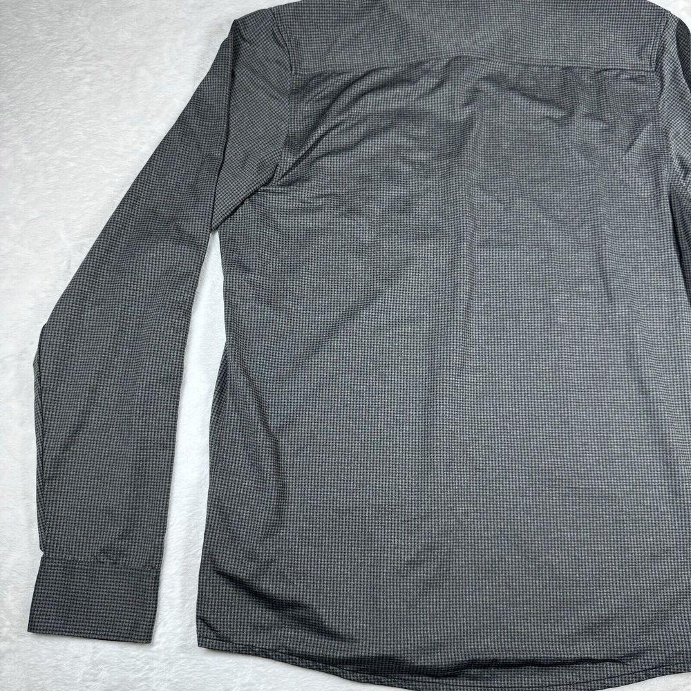Travis Mathew Button Up Shirt Men Medium Long‎ Sleeve Polyester Blend Golf TPC - Picture 9 of 12